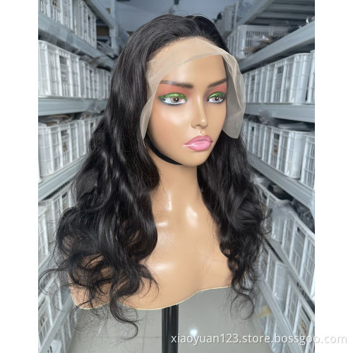 Mayqueen Wholesale silky Straight body wave deep wave natural wave13x4 Lace Frontal brazilian Human Hair Wig